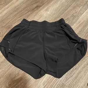 Black Lululemon Shorts Size 2
